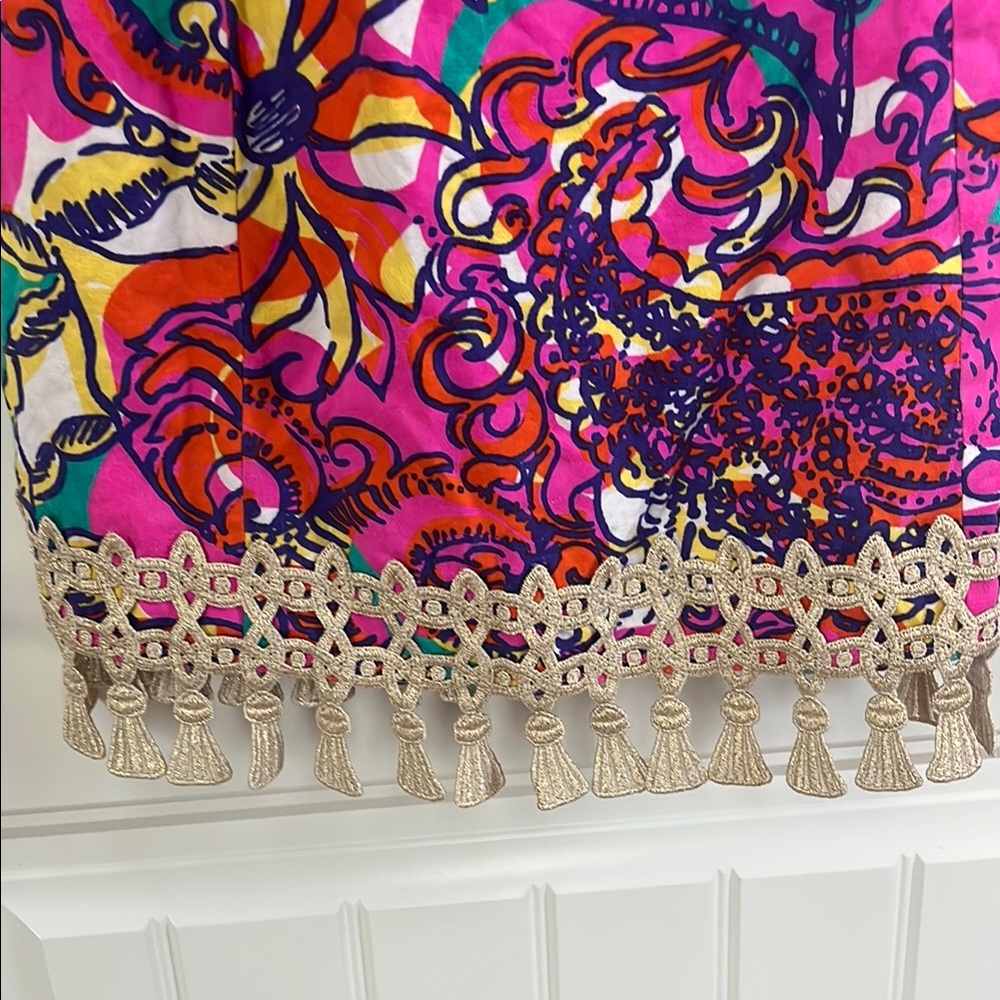 Lily Pulitzer Vibrant Multicolor Sleeveless Dress - Picture 3 of 5